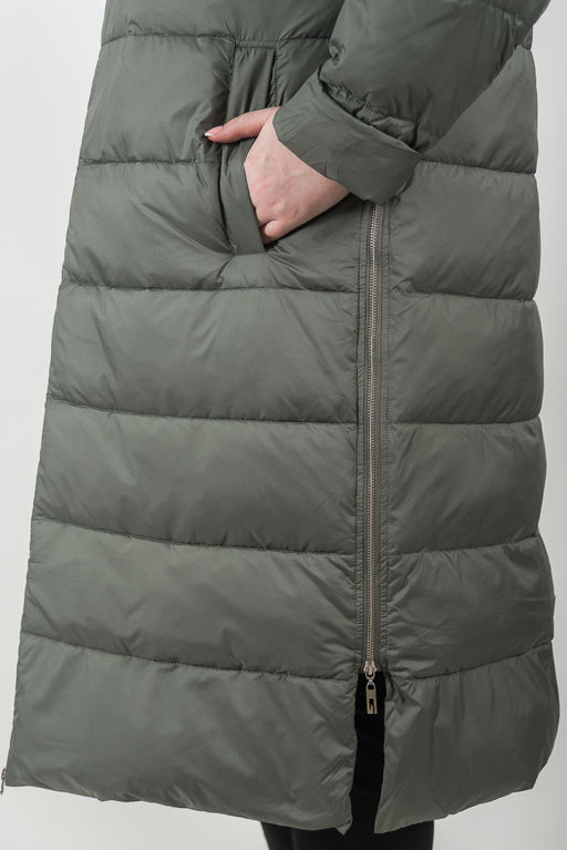 Пальто Luxury Moda 1169 зеленый