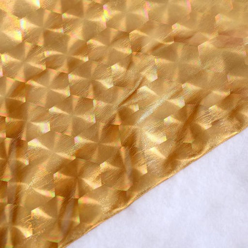 Цена за 6 шт. Колпак новогодний Голография 29х38 см, золото - Зимнее волшебство фото 6