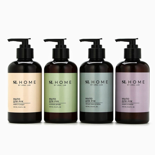 Мыло для рук жидкое URAL LAB, 300 мл, аромат агарового дерева  фото 9