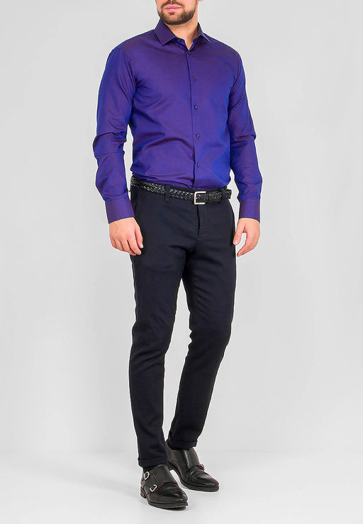 Сорочка мужская длинный рукав GREG 273/211/8252/Z/1  фото 4