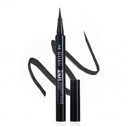 Neverti NP104 Подводка "Highest Shine Eyeliner 24H" тон 001 1,1мл