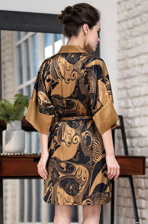 Короткий халат Mia-Amore фото 2