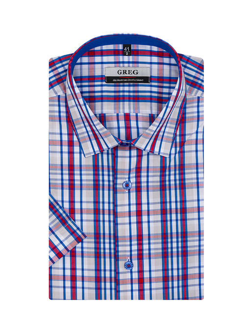 Сорочка мужская короткий рукав GREG 265/209/1924/Z/1  фото 9