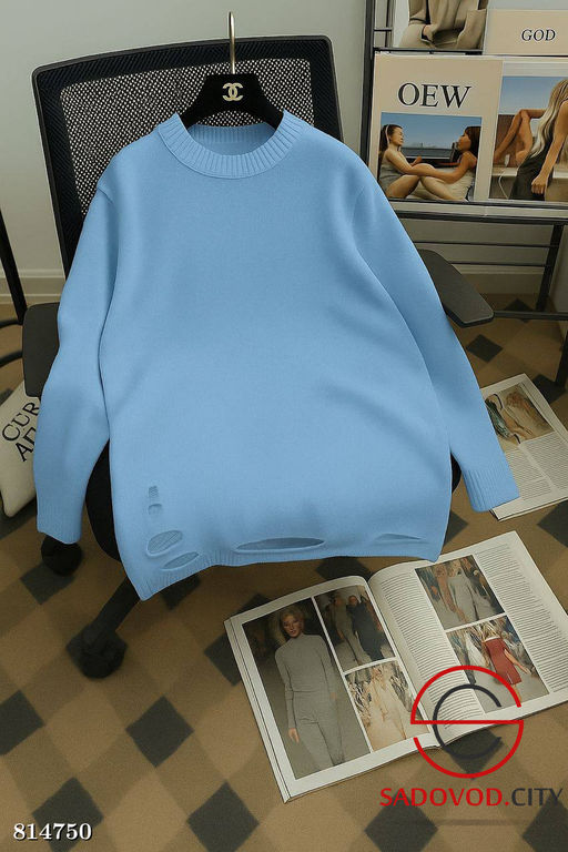 Кофта женская с рваным эффектом - Bruno фото 7