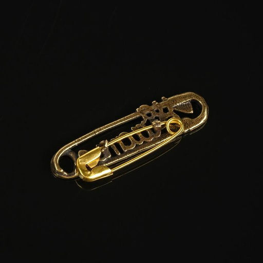 Булавка на счастье, латунь - Simaland фото 2