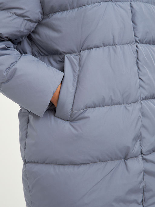 Пуховик женский с капюшоном, нап-ль:пух, перо - Glenfield фото 12