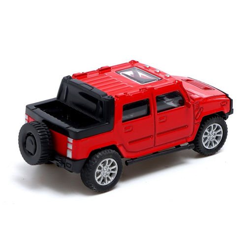 Машина металлическая Пикап, масштаб 1:43 инерция, цвет красный - Автоград фото 3