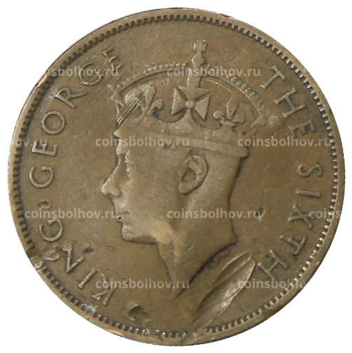 1 цент 1950 года Британский Гондурас