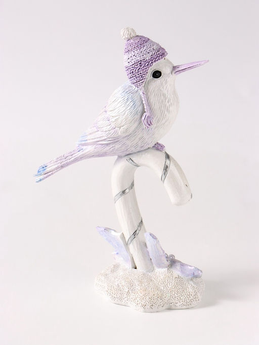 Фигурка «Птица на леденце-трости», 14,5 см, полистоун