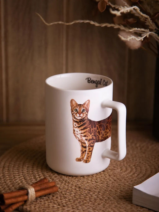 КРУЖКА LEFARD BENGAL CAT 400МЛ 8*7*10.8CM  фото 14
