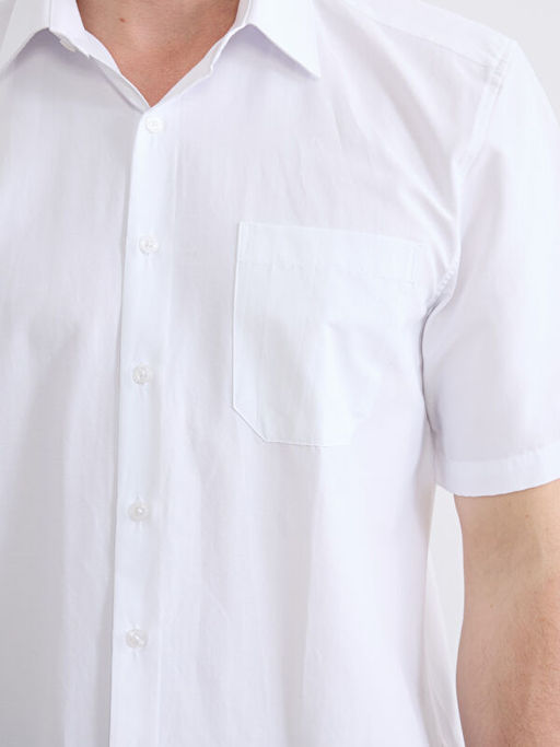 K?sa Kollu Regular Fit Erkek G?mlek