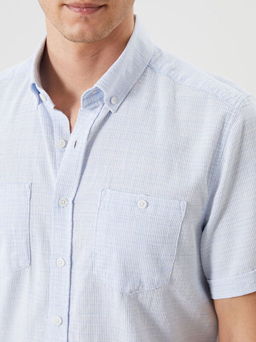 Regular Fit Erkek Dokulu G?mlek