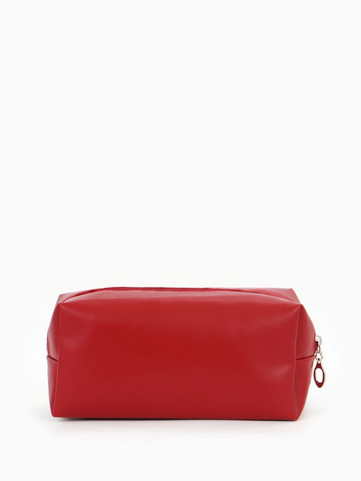 Косметичка дор Одноцвет 19*7,5*8,5, отд на молнии, бордовый