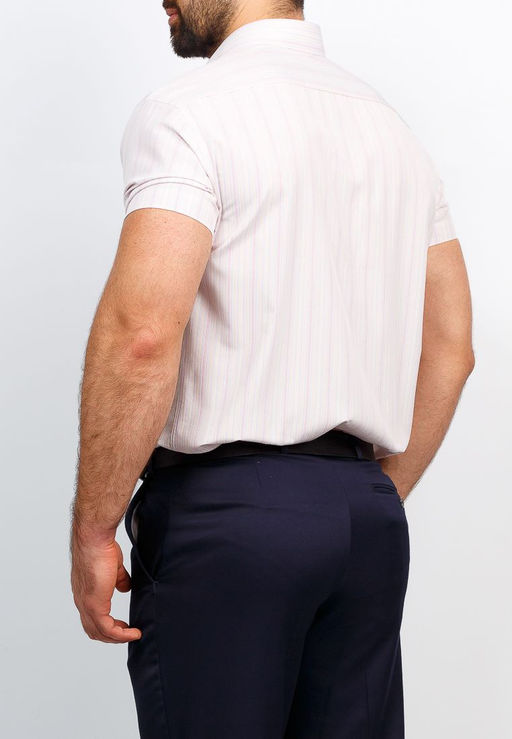 Сорочка мужская короткий рукав GREG 151/109/59/Z/1  фото 2