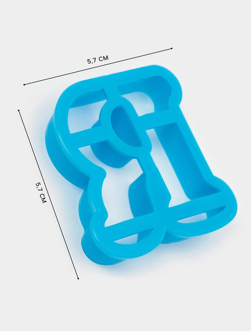 Формы для печенья Русский алфавит, 30 шт., пластик, голубые - Simaland фото 12
