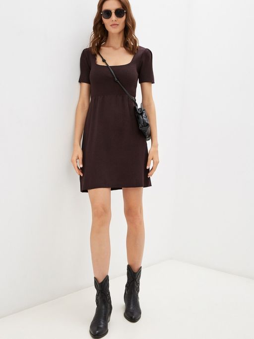 Платье шоколадного оттенка - Incity фото 12