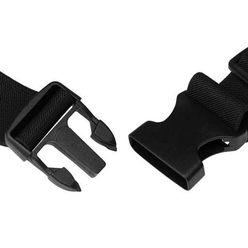 Спортивная сумка чехол на пояс LuazON, управление телефоном, отсек на молнии, синяя - Luazon home фото 4