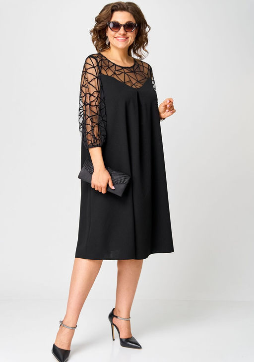 Платье EVA GRANT 7279С черный