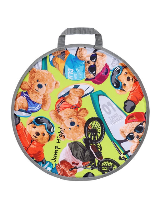 Ледянка мягкая Bear, круглая, цвет МИКС