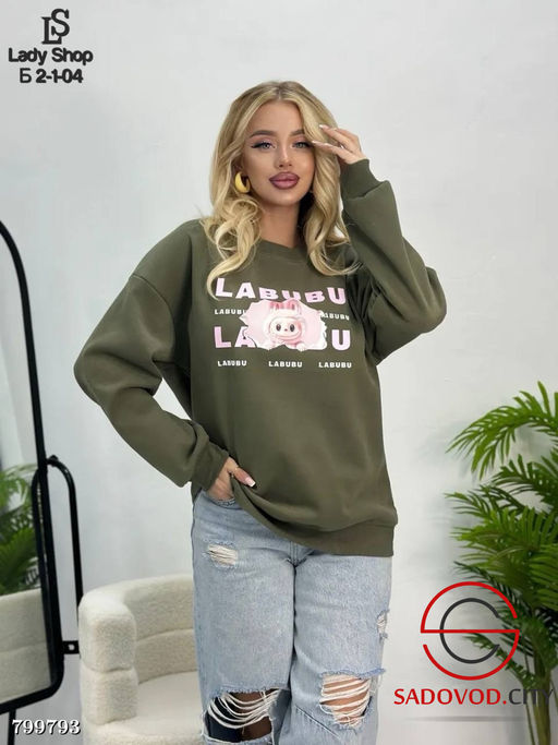 Кофта женская с рисунком - Bruno фото 3