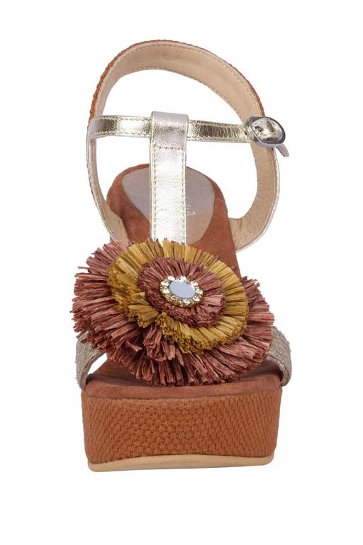 Босоножки, золотистые - Heine фото 6