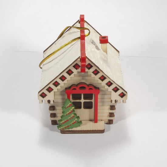 Елочные игрушки: Зимняя избушка 0000 - Idh фото 2