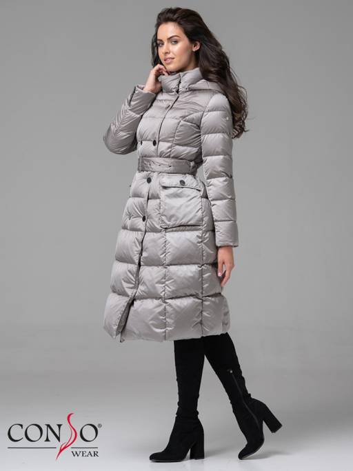 WL 180502 - foil Женское пуховое пальто