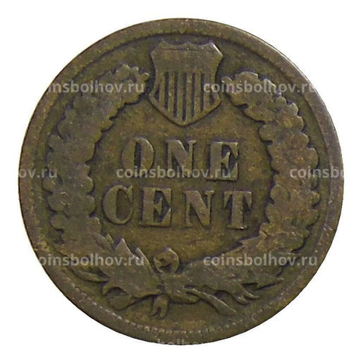 Монета 1 цент 1905 года США