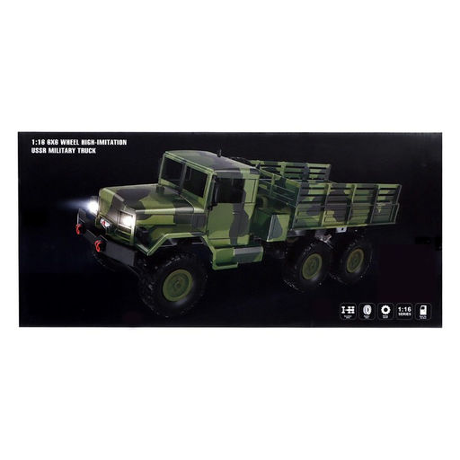 Грузовик радиоуправляемый Газон, полный привод 4WD, работает от аккумулятора, цвет зелёный - Simaland фото 7