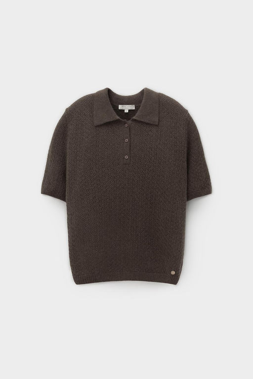 ЕВ 30301/ш/кофейный меланж джемпер жен