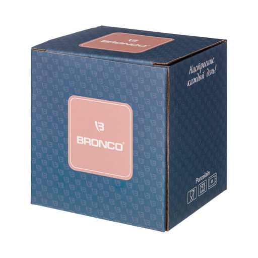 Кружка 330 мл BRONCO 11,7*8,1*10,5см арт. 260-781/782/783