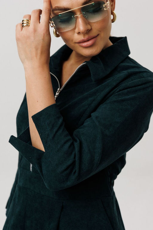 Платье ANELLI 1752 тишина мха  фото 9