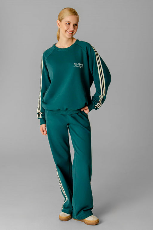 Арт. 2544   Костюм женский с брюками 44-52 (5 шт) Цвет:изумруд