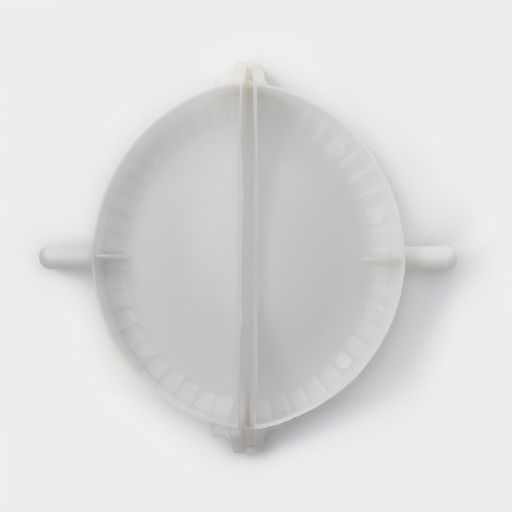 Форма для лепки вареников Доляна, d=12 см, белая