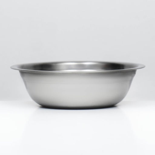 Цена за 2 шт. Миска металлическая эконом, 0.4 л, 15×4.5 см
