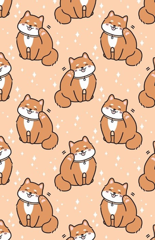 Держатель для карт Аниме Many shiba inu (6,5 х 10,4 см)