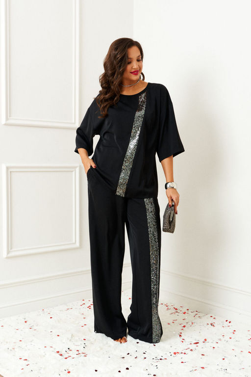 Костюм Beautiful Free 6396 черный - Beautiful&free фото 3