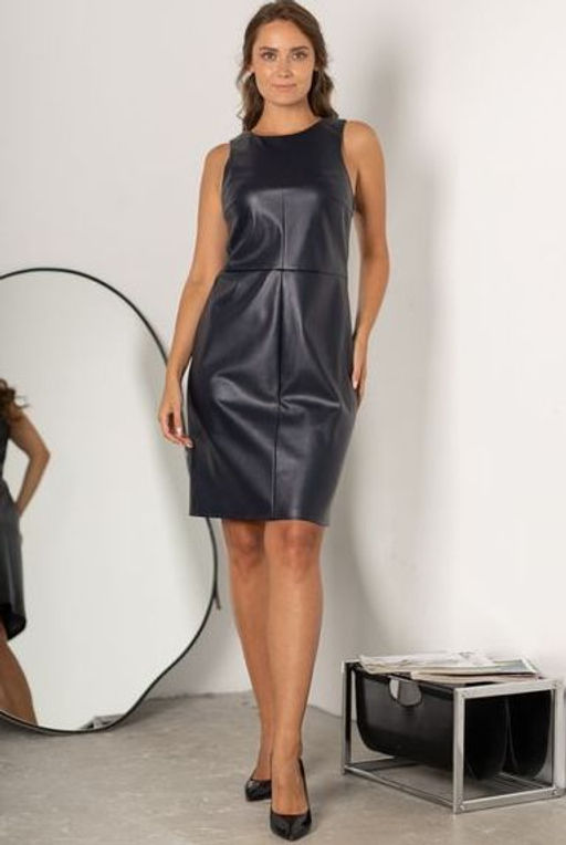 сарафан из экокожи 996-0604 - Трика фото 8