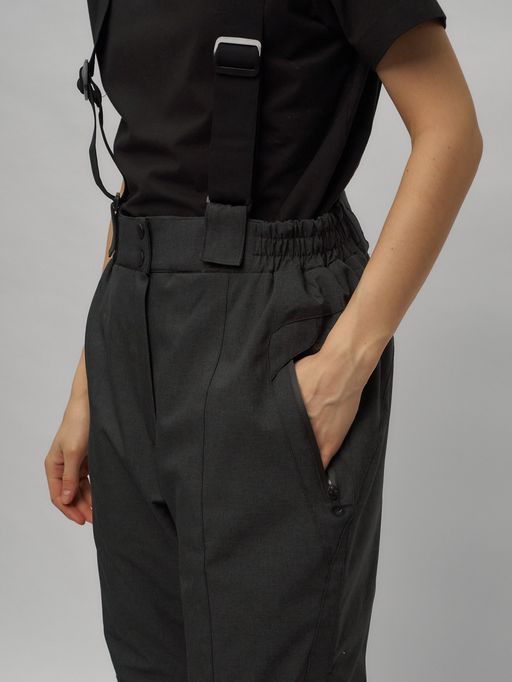 Горнолыжный костюм женский большого размера голубого цвета 02278Gl - Chunmai фото 28