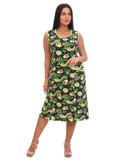 Калинка сарафан женский, темно-синий - Lovetex фото 10