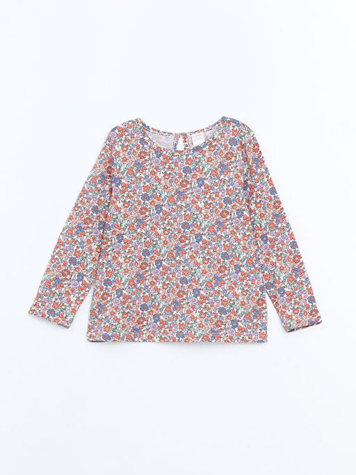 Bisiklet Yaka Uzun Kollu K?z Bebek Bluz 2li - Waikiki фото 3