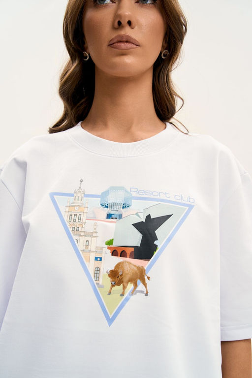 Футболка GO F1001RB/01-01.164-170 белый - Pirs фото 4