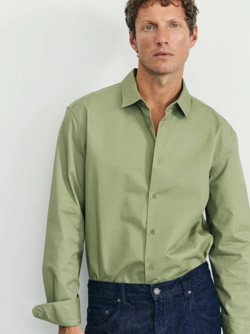 Рубашка oxford c эффектом soft touch / Zarina