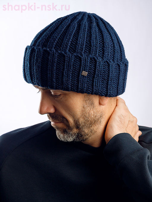 412 T Шапка мужская флис (56-58)