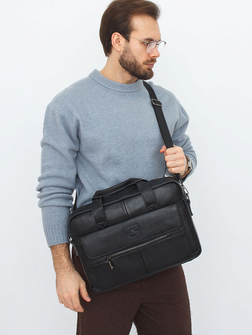 Портфель 11019Z black Zinimsk