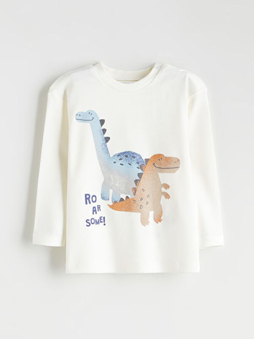 Bisiklet Yaka Erkek Bebek Pijama Tak?m?
