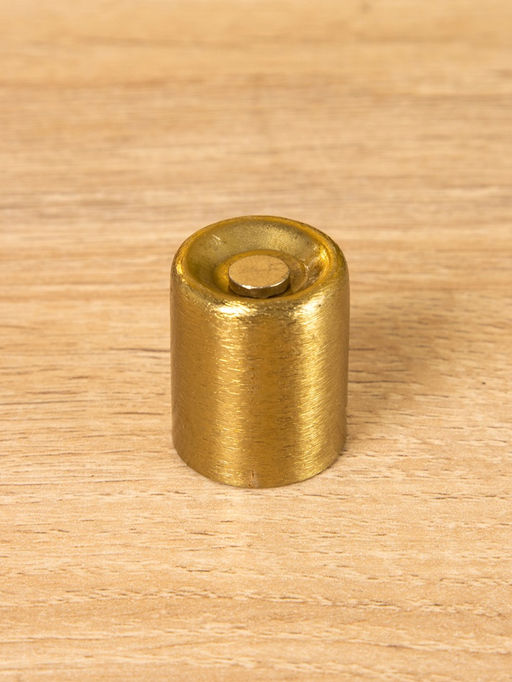 Подсвечник на 1 свечу на магнитах «Оливковый», 7.5×7.5×3.5 см