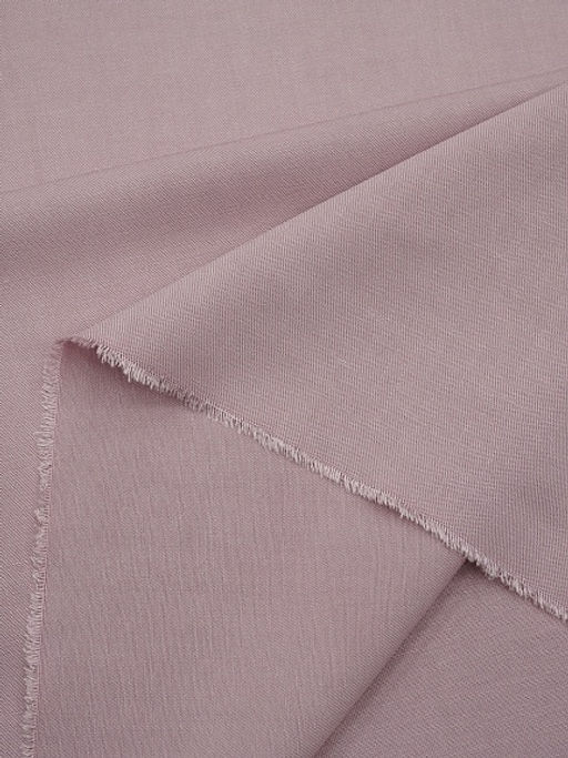 Плательная вискоза цв.Пыльный розово-сиреневый, СОРТ2, ш.1.45м, вискоза-100%, 190гр/м.кв - Купава фото 6