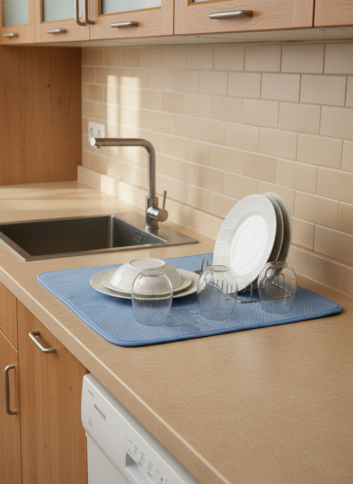 Коврик для сушки посуды 38*50 см OLS-140-2