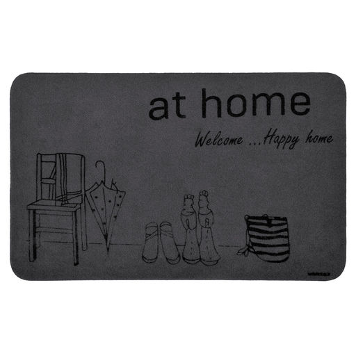 Коврик придверный 50х80см "Счастливый дом" "Vortex"